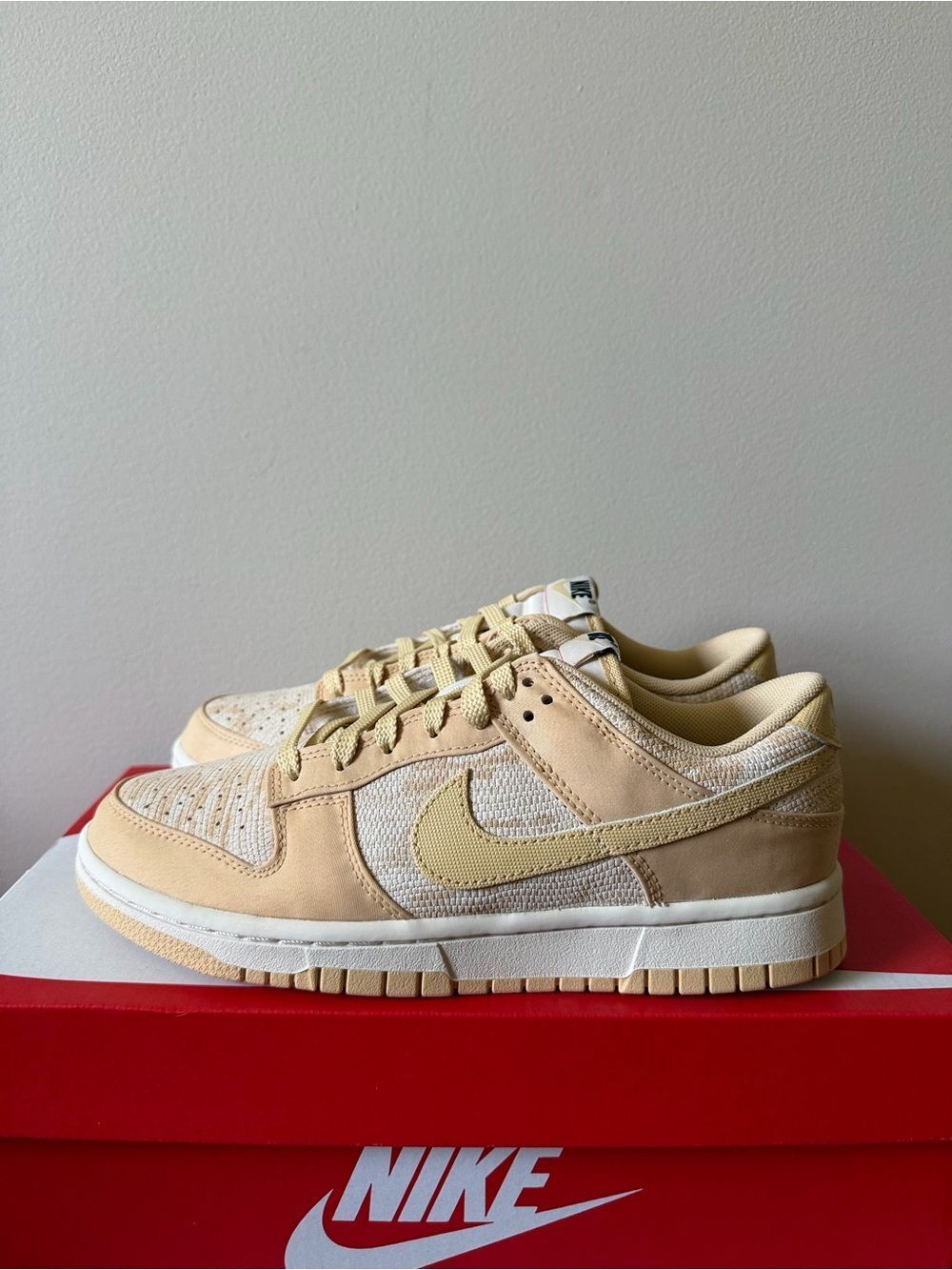 Nike Dunk Low Sesame Brown HJ5777-101 Women’s Size 9 - Picture 2 of 6
